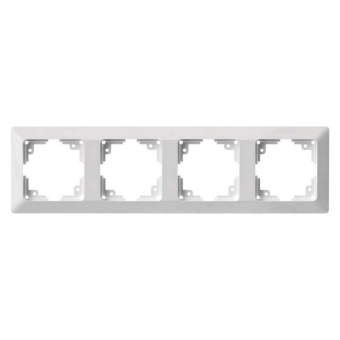 Four slot frame EMOS (white) 