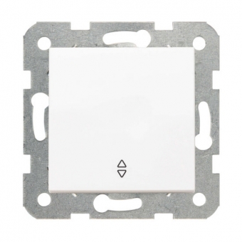 Two way switch KARRE double (white) 