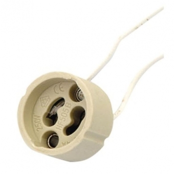 Ceramic socket GU10 250 V 