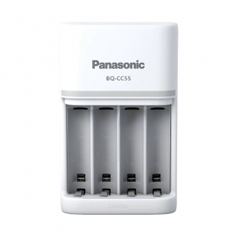 Baterijų įkroviklis Panasonic Panasonic BQ-CC55 4xAA/AAA 