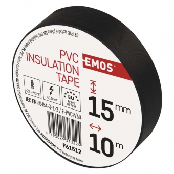 PVC insulation tape 25/10 (black) 