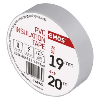 PVC insulation tape EMOS 19/20 (white) 