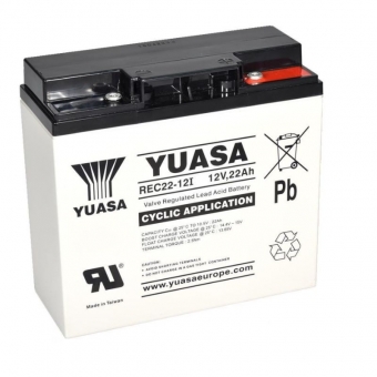 VRLA battery Premium Yuasa 12V 22Ah 