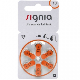 Battery for hearing aid Signia 13AE 