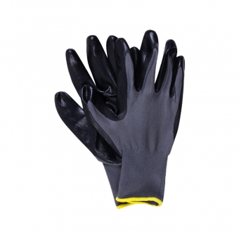 Knitted work gloves with latex 316 