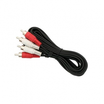 Cable  2RCA/M-2RCA/M J-tipo 1.8 m 